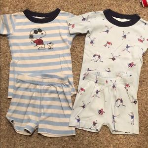 Boys Hanna Andersson short pajamas